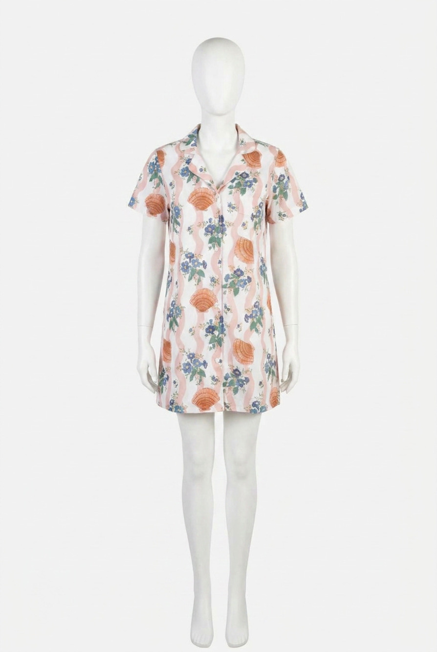 NEW SMITH & QUINN women's josie dress in shell garden